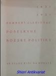 Poselkyně božské politiky - clérissac r.p.humbert o. p. - náhled