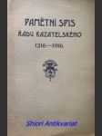 Pamětní spis k sedmistyletému výročí založení založení řádu kazatelského 1216 - 1916 - oo. dominikáni - náhled