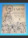 Umění - Sborník pro českou výtvarnou práci 2 ,.1940 - náhled