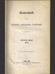 Zeitschrift der deutschen geologischen gesellschaft - náhled