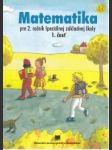 Matematika pre 2.ročník špeciálnej základnej školy 1.časť - náhled