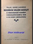 Bedřich vilém košut a náboženské poměry v revoluční době r. 1848 a za vlády absolutismu - lukášek josef václav - náhled