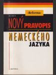 Nový pravopis nemeckého jazyka - náhled