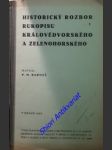 Historický rozbor rukopisu královédvorského a zelenohorského - bartoš františek michálek - náhled