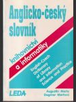 Anglicko-český slovník knihovnictví a informatiky - náhled