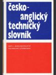 Česko-anglický technický slovník - náhled
