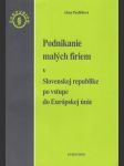 Podnikanie malých firiem v SR po vstupe do EU - náhled