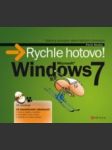 Microsoft Windows 7 rychle hotovo - náhled