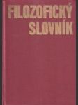 Filozofický slovník - náhled