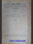 Časopis vlasteneckého muzejního spolku v olomouci - ročník xxxvii - kolektiv autorů - náhled