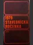 Stavebnícka ročenka 1979 - náhled