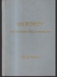 100 rokov novoveského gymnázia 1866-1966 - náhled