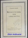 Revoluční rok 1848 a rolnictvo - roubík františek - náhled