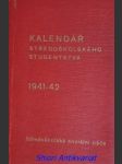 Kalendář středoškolského studenstva na rok 1941-42 - řeřábek antonín - náhled