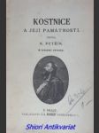 Kostnice a její památnosti - petřík karel - náhled