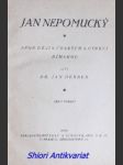 JAN NEPOMUCKÝ - Spor dějin českých s církví římskou - HERBEN Jan - náhled