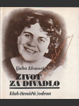 Život za divadlo - Marie Hübnerová - náhled