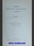 Časopis rodopisné společnosti v praze - ročník xi - kolektiv autorů - náhled