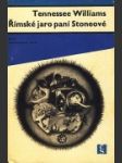 Římské jaro paní Stoneové - náhled