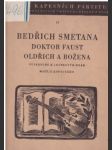 Doktor Faust, Oldřich a Božena - náhled