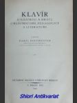 Klavír - o nástroji a hráči, o klavírní hře, pedagogice a literatuře - hoffmeister karel - náhled