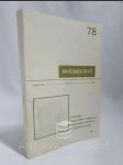 Svědectví: Čtvrtletník pro politiku a kulturu, ročník 20, číslo 78: Výsledky nezávislého průzkumu současného smýšlení v Československu - náhled