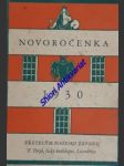 Novoročenka 1930 - náhled