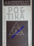 Poetika - o básnické tvorbě - aristoteles - náhled