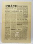 Práce - Deník revolučního odborového hnutí 31. 8. 1968: O situaci v hlavním městě ČSSR atd. - náhled