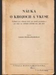 Náuka o krojoch a vkuse  - náhled