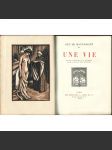 Une vie ["Příběh jednoho života"; André Desligneres; dřevoryty; dřevořezy; vazba; kůže] - náhled