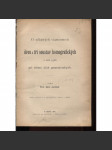 O některých vlastnostech dvou a tří soustav homografických a užití jejich při řešení úloh geometrických (matematika, geometrie) - náhled