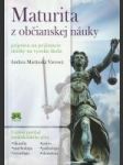 Maturita z občianskej náuky - príprava na prijímacie skúšky na vysokú školu - náhled