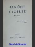 Vigilie prosy - čep jan - náhled