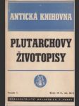 Plutarchovy životopisy. Perikles, Fabius Veliký, Dion, Brutus - náhled