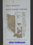 Malé básně v próze - baudelaire charles - náhled