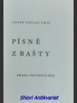 Písně z bašty - frič josef václav - náhled