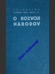 O rozvoji národov - encyklika svätého otca pavla vi. - pavel vi. - náhled