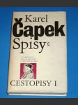 K. Čapek  SPISY IV - Cestopisy I. - náhled