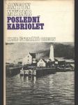 Poslední kabriolet - náhled