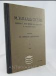 M. Tullius Cicero: Ukázky z jeho spisů rhetorických a filosofických - náhled