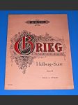 Grieg / noty : Klavír : Aus Holbergs Zeit. Suite., Op.40 - náhled