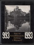 Tisíc let benediktinského kláštera v Břevnově (993 - 1993) - Výstava v roce 1993 v Praze - náhled