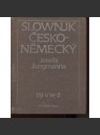 Slovník česko-německý - díl v. w-ž (jungmann - slownjk česko-německý josefa jungmanna) - náhled