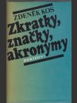 Zkratky, značky, akronymy - náhled