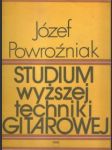 Studium wyższej techniki gitarowej - náhled