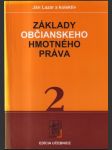 Základy občianskeho hmotného práva  2. - náhled