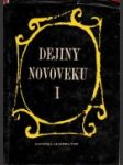 Dejiny novoveku I. - náhled