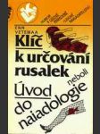 Klíč k určování rusalek - náhled