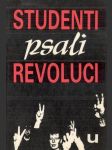 Studenti psali revoluci - náhled